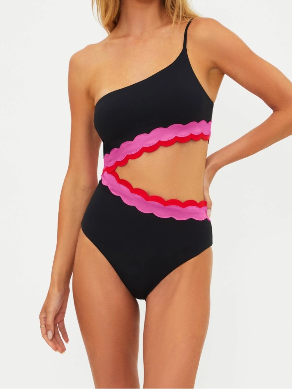 NEW! Beach Riot Liora Electric wave one piece swimsuit